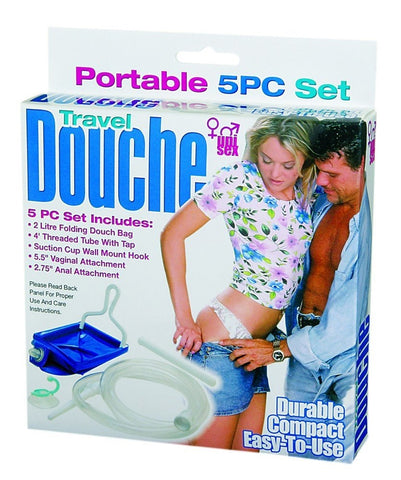 Travel Douche Unisex Set by Seven Creations - Enemas and Douches