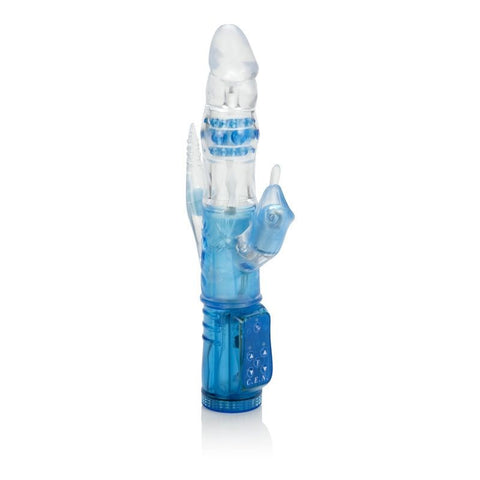 Triple Orgasm Vibe Blue by California Exotics - Rabbit Vibrators