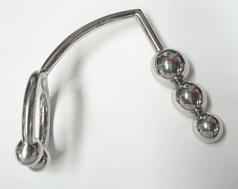 Triple Thrill Ass Lock & Ring by Hell's Couture - Spreaders and Hangers