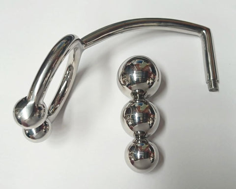 Triple Thrill Ass Lock & Ring by Hell's Couture - Spreaders and Hangers