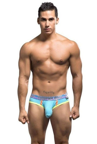 Trophy Boy Brief Aqua by Andrew Christian - Mens Briefs And Boxers