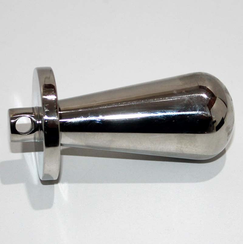 Truncheon Steel Butt Plug - - Steel Sex Toys