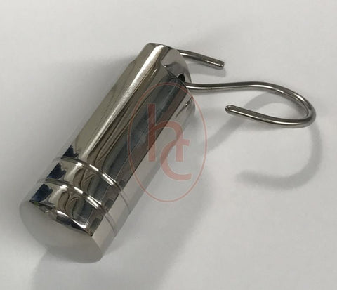 Tube Nipple Stretching Weight 190g by Hell's Couture - Breast and Nipple Toys