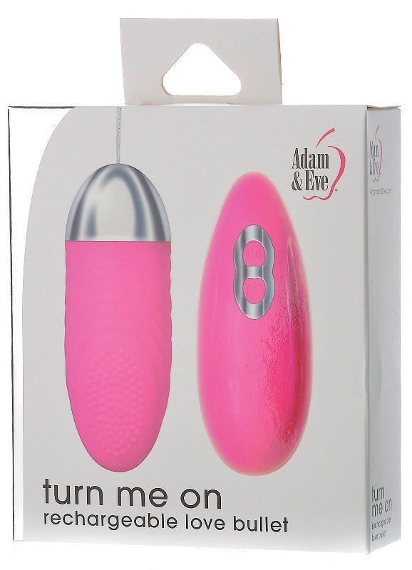 Turn Me On Rechargeable Love Bullet - - Love Eggs and Kegel Exercisers