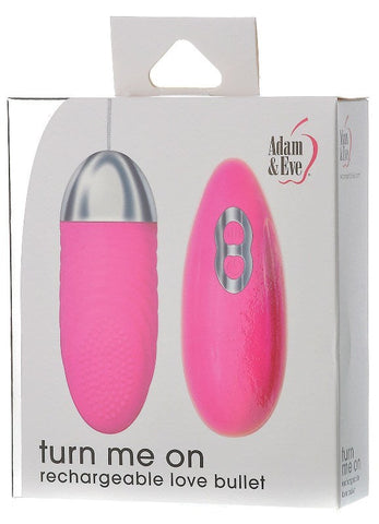 Turn Me On Rechargeable Bullet Vibrator by Adam & Eve - Love Eggs and Kegel Exercisers