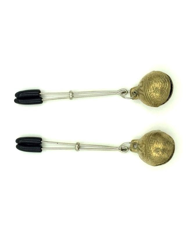 Tweezer Nipple Clamps with Bells - - Breast and Nipple Toys