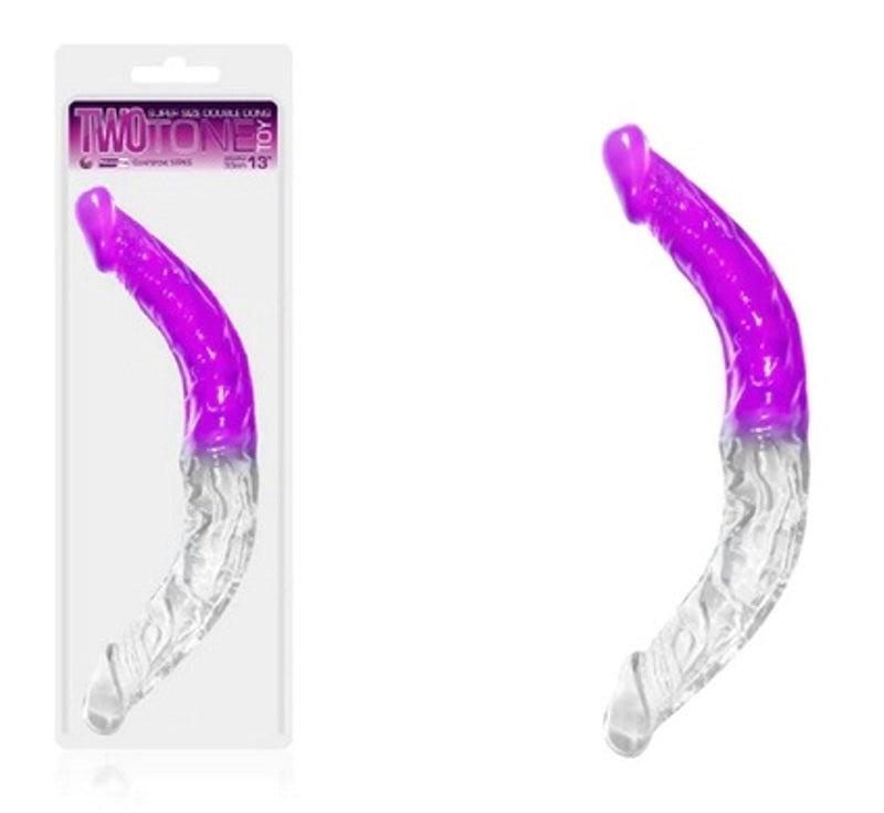 Two Tone Double Dong 13 Inch - - Realistic Dildos