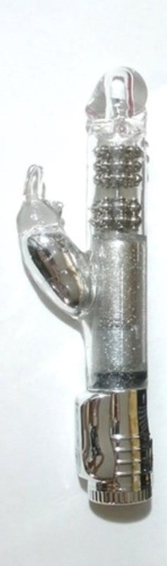 Ultimate Rabbit 7 Function Rotating Up Down Beaded Shaft - - Rabbit Vibrators