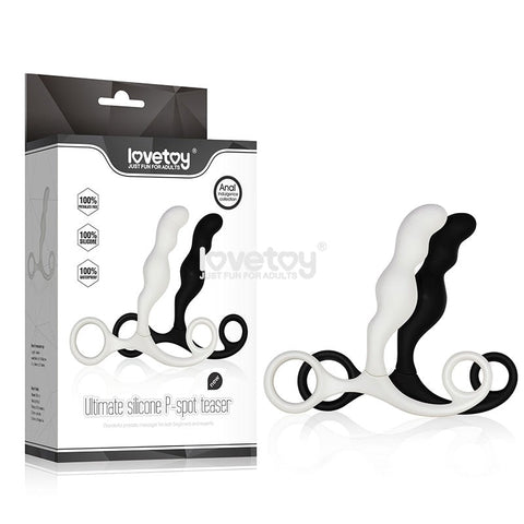Ultimate Silicone P-Spot Teaser Black by Lovetoy - Prostate Toys