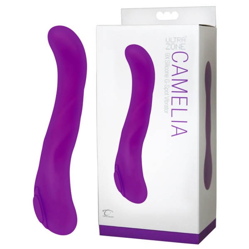 UltraZone Camelia 9x Silicone G-Spot - - G-Spot Vibrators