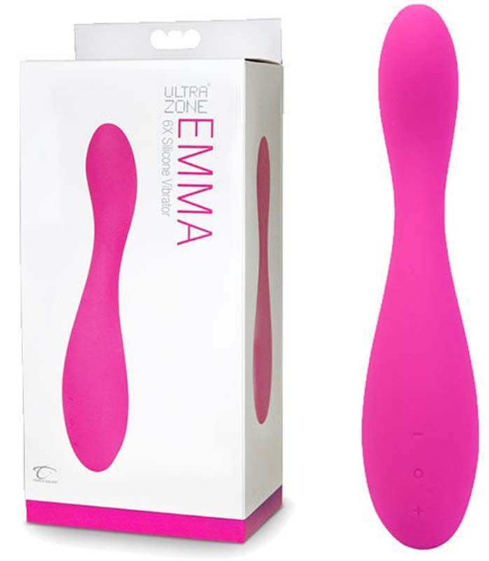 UltraZone Emma 6x Silicone - - G-Spot Vibrators