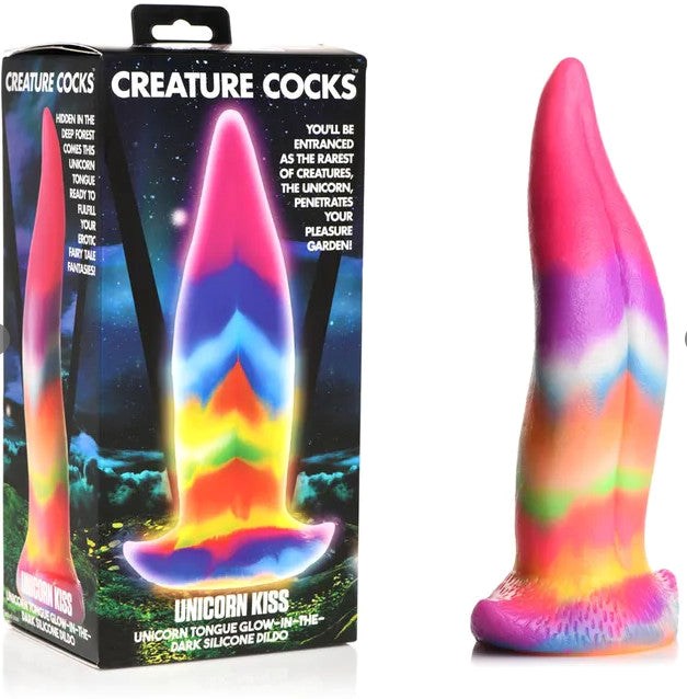 Unicorn Kiss Silicone Dildo - - Non-Realistic Dildos