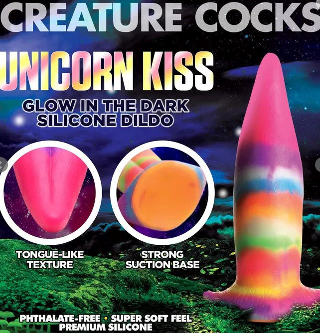 Unicorn Kiss Silicone Dildo - - Non-Realistic Dildos