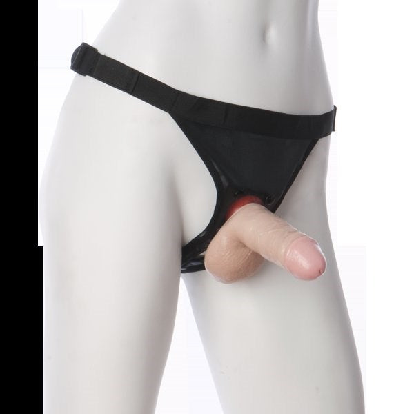 Vac-U-Lock 5 Realistic Cock Flesh with Strap-On - - Strap On Sextoys