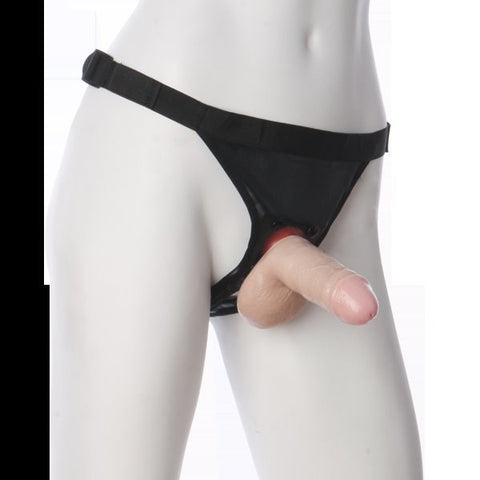 Vac-U-Lock 5 Realistic Cock Flesh with Strap-On - Strap On Sextoys