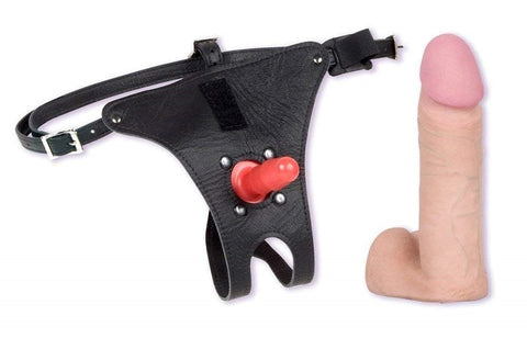 Vac-U-Lock 6 Realistic Cock with Strap-On by Doc Johnson - Strap On Sextoys
