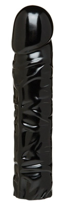 Vac-U-Lock Code Black 8 inch Classic Dong - - Realistic Dildos