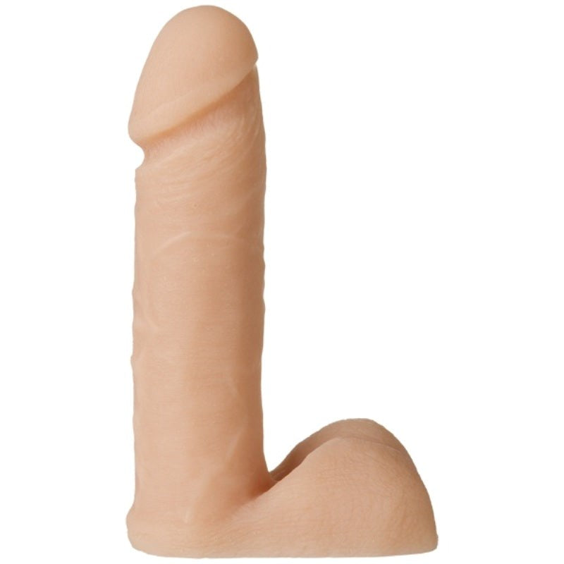 Vac-U-Lock Platinum Edition The Realistic Cock 6 Inch Vanilla - - Strap On Sextoys