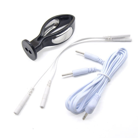 Vaginal Electrosex Electrode Butt Plug by BDStyle - Electro Sex