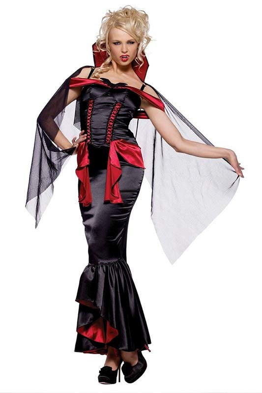 Vampire Mistress Sexy Adult Costume - - Fancy Dress Ups