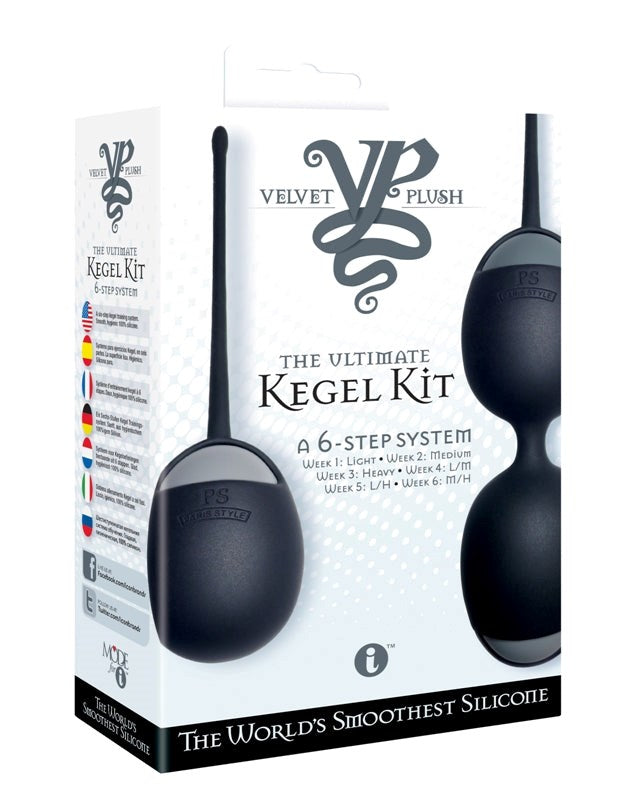 Velvet Plush the Ultimate Kegel Kit - - Love Eggs and Kegel Exercisers