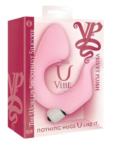 Velvet Plush U Vibe Junior G Spot Vibrator by Icon Brands - Waterproof Vibrators