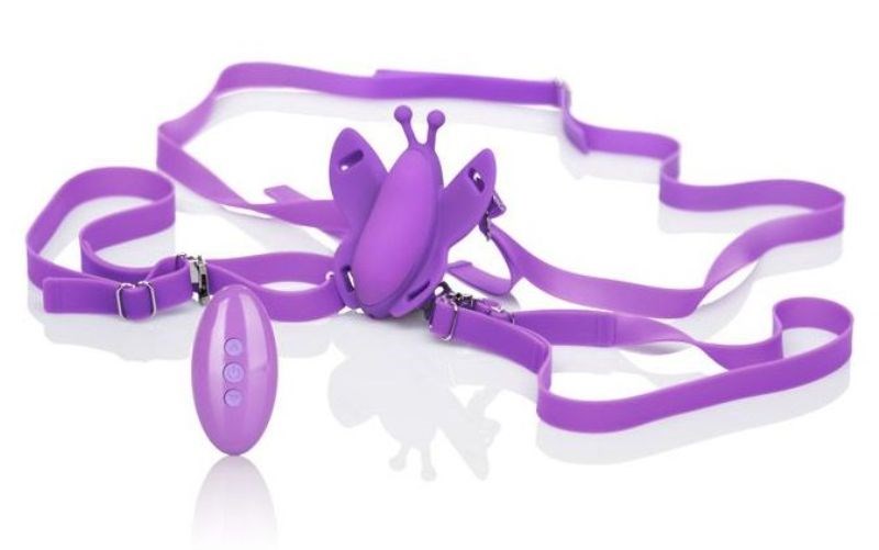 Venus Butterfly Silicone Remote Panties - - Strap On Sextoys