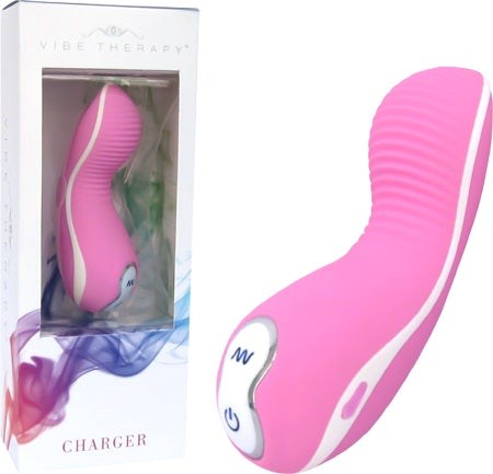 Charger White Clitoral Vibrator by Vibe Therapy - Personal Massagers