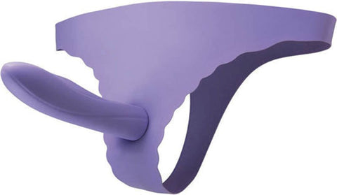 Gratify L/XL Lavender Adjustable Strap-On by Vibe Therapy - Strap On Sextoys