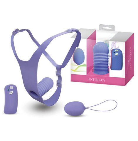 Intimacy Remote Control Wearable Vibrator by Vibe Therapy - Strap On Sextoys
