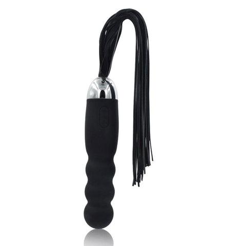 Vibrating BDSM Whip & Silicone Dildo by BDStyle - Realistic Dildos