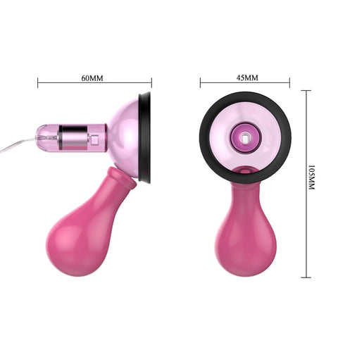 Vibrating Breast Pump Nipple Toy by BDStyle - Breast and Nipple Toys