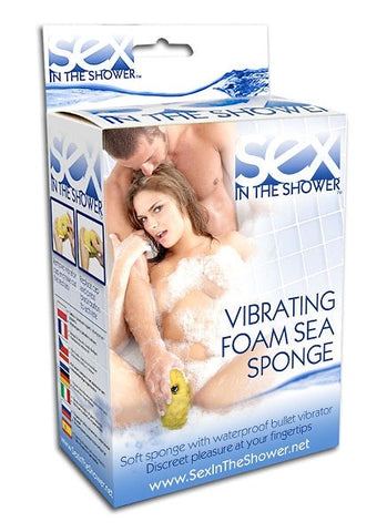 Vibrating Foam Sea Sponge by Sportsheets - Vibrator Accessories