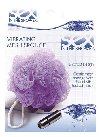 Vibrating Mesh Sponge Massager by Sportsheets - Vibrator Accessories