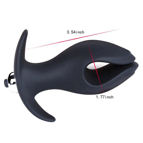 Vibrating Silicone Ass Anchor Anal Vibrator by BDStyle - Anal Vibrators