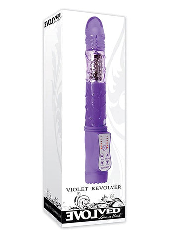 Violet Revolver G-Spot Vibrator by Evolved - G-Spot Vibrators