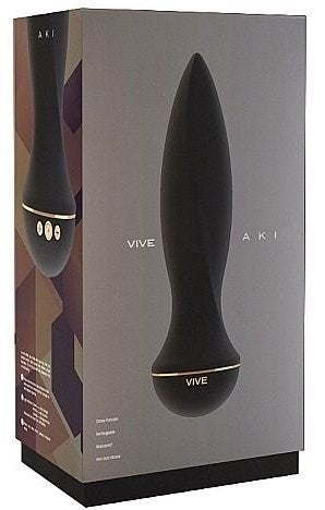 Vive Aki Silicone Anal Vibrator by Shots Toys - Anal Vibrators