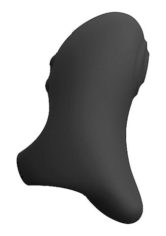 Vive Hana Black Waterproof Vibrator by Shots Toys - Finger and Tongue Vibrators