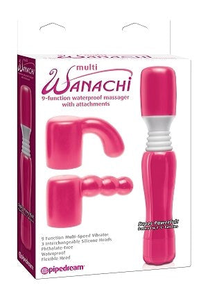 Wanachi 9 Functions Body Wand Massager by Pipedream - Personal Massagers