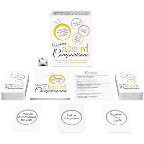 Wedding Absurd Comparisons Adult Card Game by Kheper - Sex Games, Coupons and Tricks