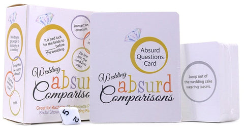 Wedding Absurd Comparisons Adult Card Game by Kheper - Sex Games, Coupons and Tricks