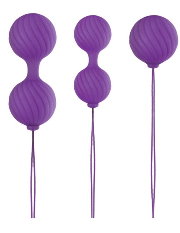 Weighted Kegel Balls Purple - - Love Eggs and Kegel Exercisers