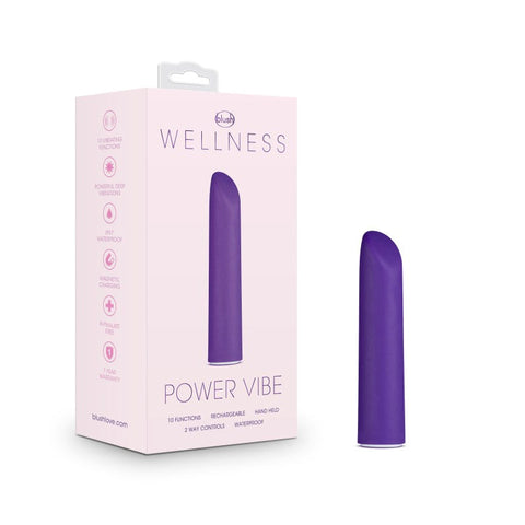 Wellness Power Rechargeable Vibe by Blush Novelties - Bullet Vibrators