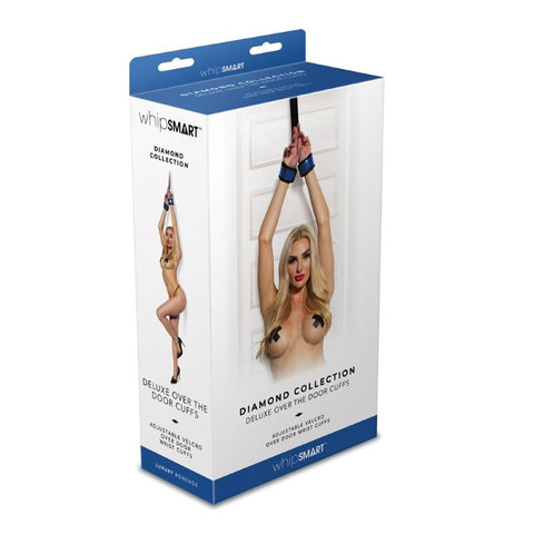 WhipSmart Diamond Deluxe Over The Door Cuffs Restraints - Cuffs and Restraints
