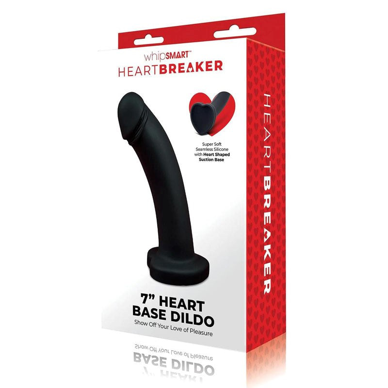 WhipSmart Heartbreaker 7'' Heart Base Dildo - - Realistic Dildos