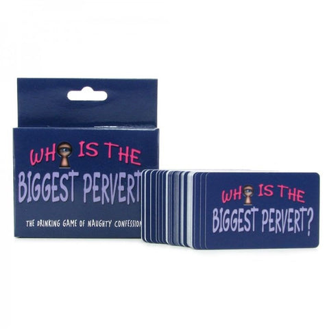 Who is the Biggest Pervert? Card Game by Kheper Games - Sex Games, Coupons and Tricks
