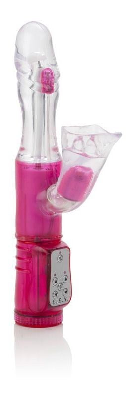 Wild Orchid Vibrator With Balls And Stimulators - - Rabbit Vibrators