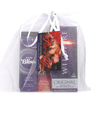 Fire it Up Original Massage Oils Gift Pack by Wildfire - Sex Pheromones and Perfumes