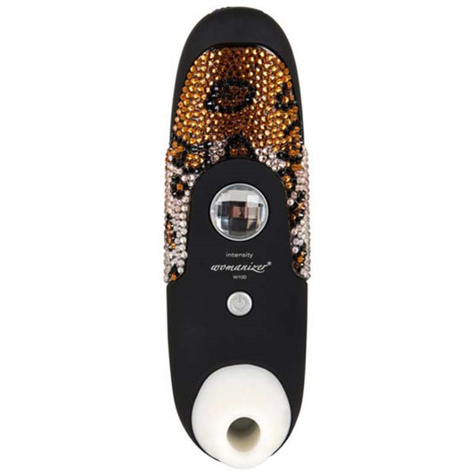 Womanizer Limited Swarovski ? Edition - Black Leopard - - Clit Ticklers and Pulsators