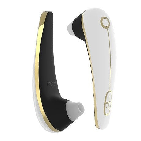 Womanizer Plus Long White Waterproof by Lovehoney - Clit Ticklers and Pulsators